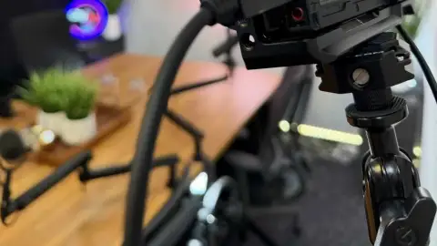 Sony Alpha 6400 4K cameras used for video podcast recording