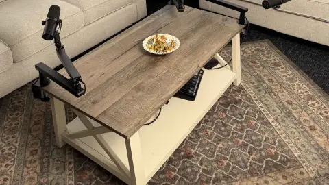 Podcast interview space set for two hosts in San Antonio